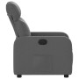 Sillón reclinable de tela gris oscuro en Sillones | Comprar online en Foru.es
