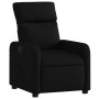 Sillón reclinable de tela negro en Sillones | Comprar online en Foru.es