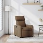 Sillón reclinable de tela marrón en Sillones | Comprar online en Foru.es