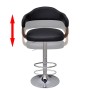 Taburetes de cocina 2 unidades madera curvada blanco de vidaXL, Taburetes de cocina - Ref: Foro24-241690, Precio: 168,57 €, D...