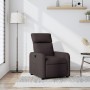 Sillón reclinable de tela marrón oscuro en Sillones | Comprar online en Foru.es