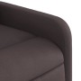 Sillón reclinable de tela marrón oscuro en Sillones | Comprar online en Foru.es