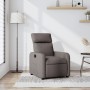 Sillón reclinable de tela gris taupe en Sillones | Comprar online en Foru.es