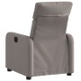 Sillón reclinable de tela gris taupe en Sillones | Comprar online en Foru.es