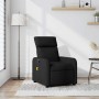 Sillón reclinable de masaje de tela negro en Sillones | Comprar online en Foru.es