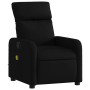 Sillón reclinable de masaje de tela negro en Sillones | Comprar online en Foru.es