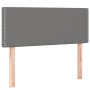 Cama box spring colchón y luces LED tela gris oscuro 100x200 cm de vidaXL, Camas y somieres - Ref: Foro24-3133054, Precio: 32...