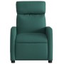 Sillón de masaje reclinable de tela verde oscuro en Sillones | Comprar online en Foru.es