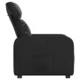 Sillón reclinable de cuero sintético negro en Sillones | Comprar online en Foru.es