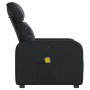 Sillón de masaje reclinable cuero sintético negro en Sillones | Comprar online en Foru.es