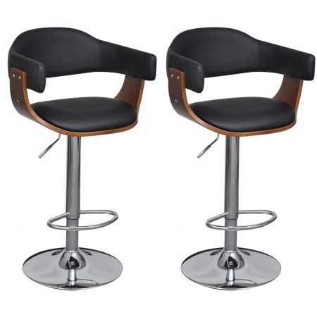 Taburetes de cocina 2 unidades cuero artificial de vidaXL, Taburetes de cocina - Ref: Foro24-241052, Precio: 258,02 €, Descue...