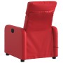 Sillón de masaje reclinable cuero sintético rojo en Sillones | Comprar online en Foru.es