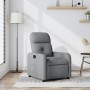 Sillón reclinable de tela gris claro en Sillones | Comprar online en Foru.es