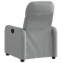 Sillón reclinable de tela gris claro en Sillones | Comprar online en Foru.es