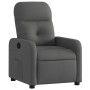Sillón reclinable de tela gris oscuro en Sillones | Comprar online en Foru.es