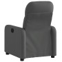 Sillón reclinable de tela gris oscuro en Sillones | Comprar online en Foru.es