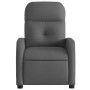 Sillón reclinable de tela gris oscuro en Sillones | Comprar online en Foru.es