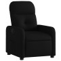 Sillón reclinable de tela negro en Sillones | Comprar online en Foru.es