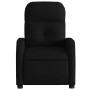 Sillón reclinable de tela negro en Sillones | Comprar online en Foru.es