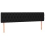 Cama box spring colchón y luces LED tela negro 200x200 cm de vidaXL, Camas y somieres - Ref: Foro24-3133423, Precio: 603,33 €...