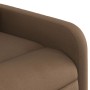 Sillón reclinable de tela marrón en Sillones | Comprar online en Foru.es