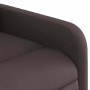 Sillón reclinable de tela marrón oscuro en Sillones | Comprar online en Foru.es