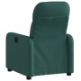 Sillón reclinable de tela verde oscuro en Sillones | Comprar online en Foru.es