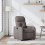 Sillón reclinable de tela gris taupe en Sillones | Comprar online en Foru.es