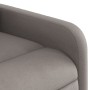 Sillón reclinable de tela gris taupe en Sillones | Comprar online en Foru.es