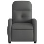 Sillón de masaje reclinable de tela gris oscuro en Sillones | Comprar online en Foru.es