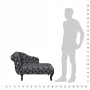 Diván de tela blanca y negra de vidaXL, Divanes - Ref: Foro24-242403, Precio: 207,32 €, Descuento: %