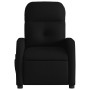 Sillón reclinable de masaje de tela negro en Sillones | Comprar online en Foru.es