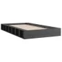 Estructura cama individual pequeña madera maciza gris 75x190 cm de vidaXL, Camas y somieres - Ref: Foro24-820698, Precio: 134...