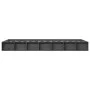 Estructura cama individual pequeña madera maciza gris 75x190 cm de vidaXL, Camas y somieres - Ref: Foro24-820698, Precio: 134...