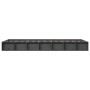 Estructura cama individual pequeña madera maciza gris 75x190 cm de vidaXL, Camas y somieres - Ref: Foro24-820698, Precio: 136...