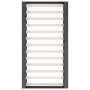 Estructura cama individual pequeña madera maciza gris 75x190 cm de vidaXL, Camas y somieres - Ref: Foro24-820698, Precio: 136...