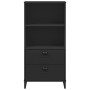 Librería VIKEN madera de ingeniería negro 60x35x123 cm en Librerías y estanterías | Comprar online en Foru.es