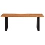 Mesa de centro madera maciza acacia 110x55x40 cm en Mesas de centro | Comprar online en Foru.es