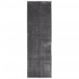 Alfombra de pelo corto suave lavable HUARTE antracita 80x250 cm en Alfombras | Comprar online en Foru.es