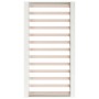 Estructura de cama doble de madera maciza blanco 135x190 cm de vidaXL, Camas y somieres - Ref: Foro24-820712, Precio: 145,33 ...