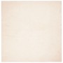 Alfombra de pelo corto suave lavable HUARTE beige 160x160 cm en Alfombras | Comprar online en Foru.es