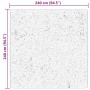 Alfombra de pelo corto suave lavable HUARTE beige 240x240 cm en Alfombras | Comprar online en Foru.es