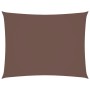 Toldo de vela rectangular tela oxford marrón 5x7 m en Sombrillas | Comprar online en Foru.es
