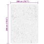 Alfombra de pelo corto suave lavable HUARTE crema 200x280 cm en Alfombras | Comprar online en Foru.es