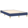 Cama box spring con colchón y LED tela azul 120x200 cm de vidaXL, Camas y somieres - Ref: Foro24-3133707, Precio: 406,08 €, D...