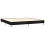Cama box spring con colchón LED tela negro 200x200 cm de vidaXL, Camas y somieres - Ref: Foro24-3133743, Precio: 586,22 €, De...