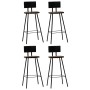 Taburetes de cocina 4 unidades madera maciza reciclada de vidaXL, Taburetes de cocina - Ref: Foro24-245391, Precio: 242,56 €,...
