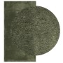 Alfombra pelo corto suave lavable HUARTE verde bosque 60x110 cm en Alfombras | Comprar online en Foru.es