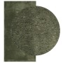 Alfombra pelo corto suave lavable HUARTE verde bosque 80x150 cm en Alfombras | Comprar online en Foru.es