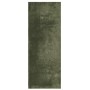 Alfombra pelo corto suave lavable HUARTE verde bosque 80x200 cm en Alfombras | Comprar online en Foru.es